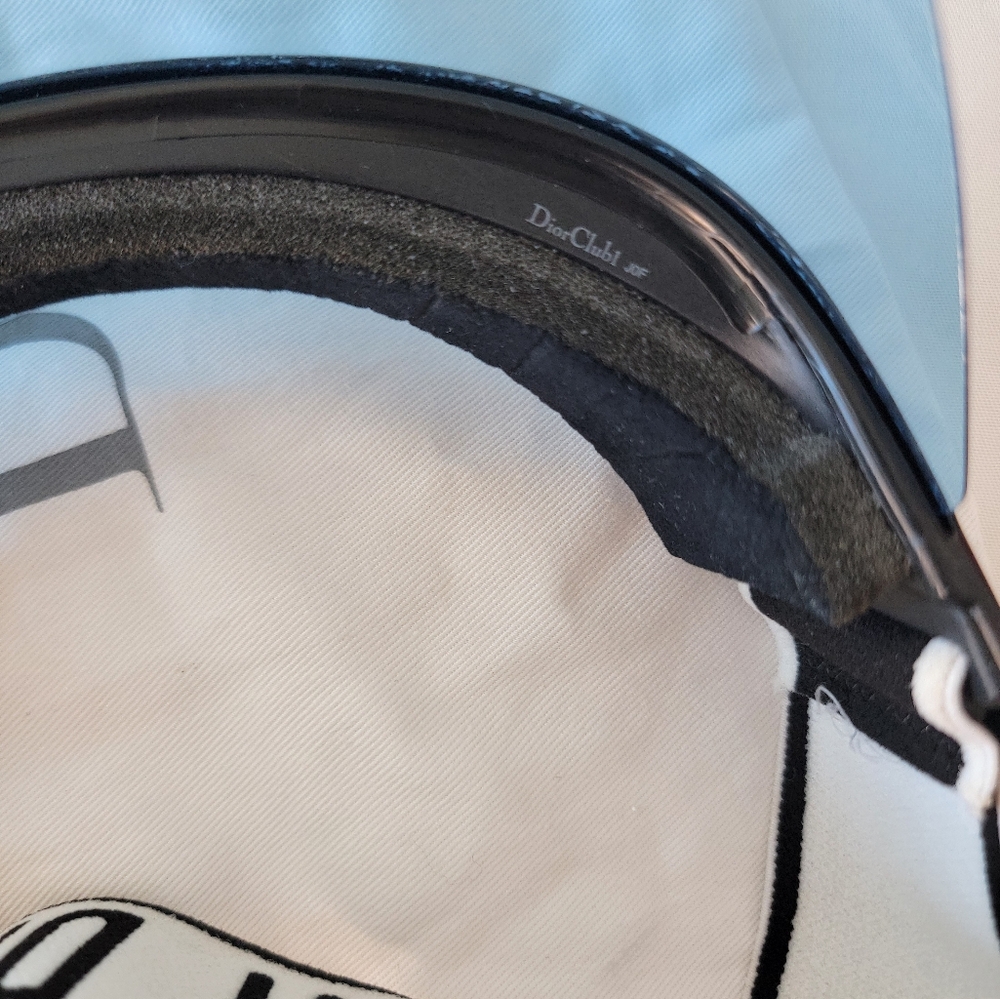 Dior J'Adior Blue Visor with White Logo Strap - Picture 4 of 10